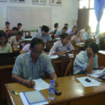 Class in CF Biometrics course - Laos