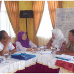 Course participants in West Sumatra
