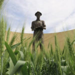 Statue of Norman Borlaug in Obregon Credit: Kim Honan