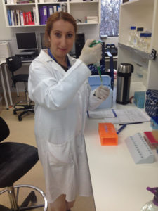 Dr Azza Rhaiem studied fungal pathogens at The University of Melbourne