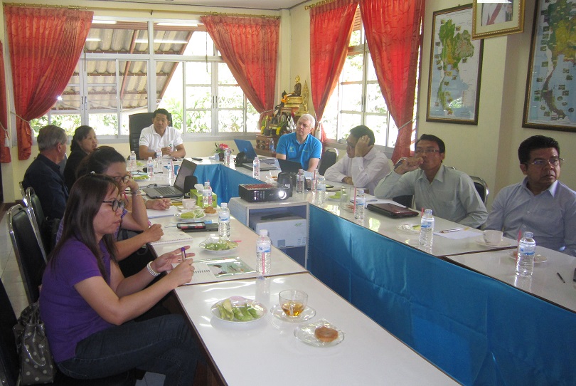 Participants of workshop 2 at Phetchaburi Land Development Department field station.